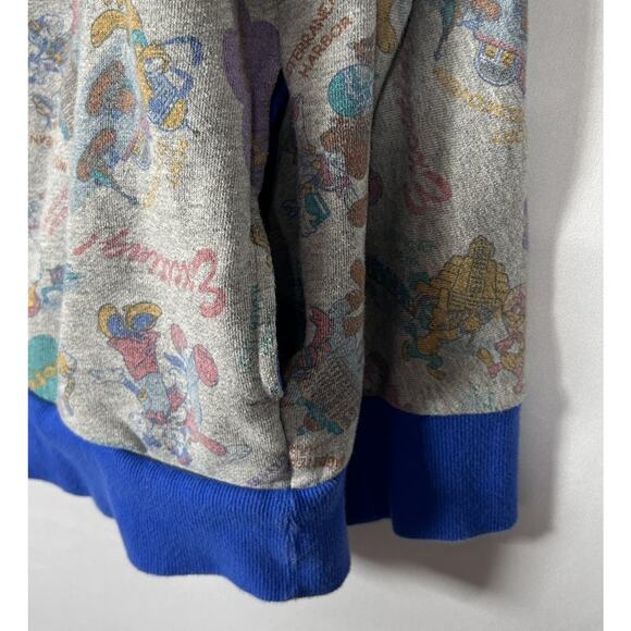 Vintage Y2K DisneySea 01 Hoodie Rare Japan Streetwear Mickey Exclusive Large - Picture 6 of 6